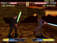 une photo d'Ã©cran de Star Wars - Masters of Teras Kasi sur Sony Playstation